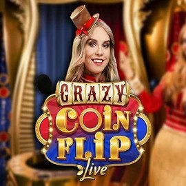 Logo of Crazy Coin Flip from Evolution at 30bet Casino